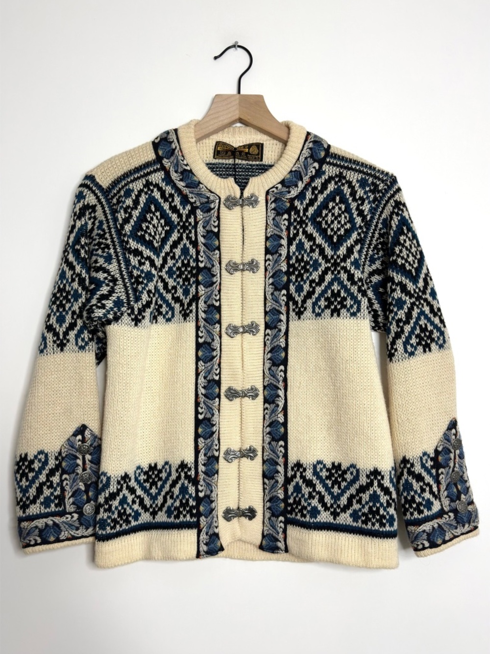 Nordstrikk Fair Isle Cardigan NEW